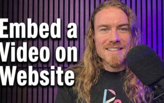 Embed a Video on My Website