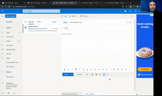 Outlook Direct Integration