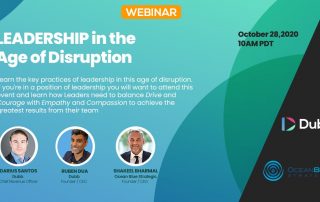 Leadership in the Age of Disruption Shakeel Bharmal