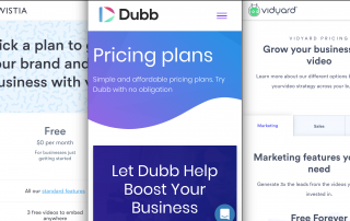 Wistia vs Dubb vs Vidyard