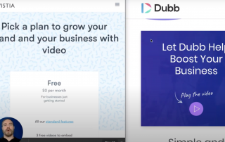 Wistia features compared to Dubb features