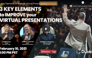 Three Key Elements for Virtual Presentations