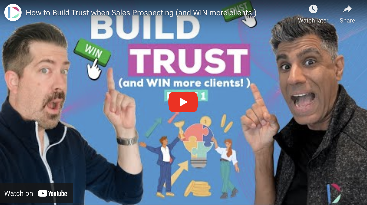 How to Build Trust when Sales Prospecting (and WIN more clients!)