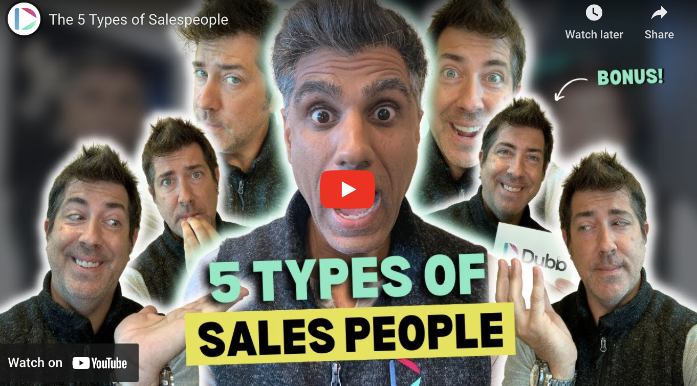 The Five Types of Salespeople