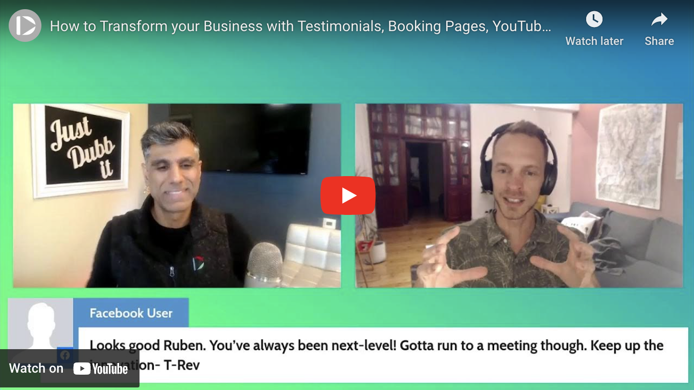 How to Transform your Business with Testimonials, Booking Pages, YouTube Ads, and Facebook Lead Ads