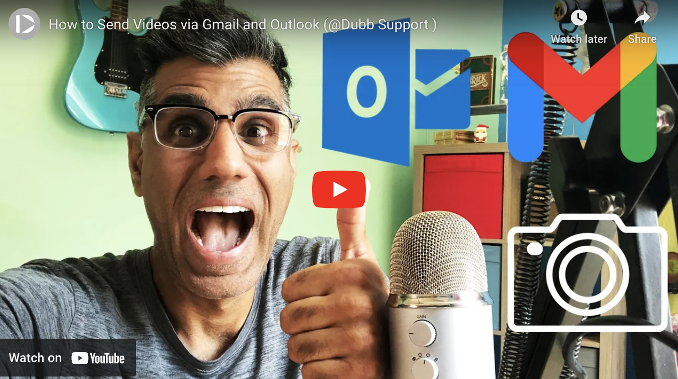 How to Send Videos via Gmail and Outlook