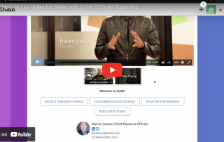 How to use Video for Sales with Dubb