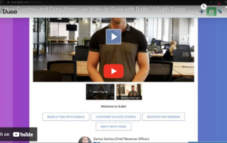 How Coaches and Consultants use Video to Grow with Dubb