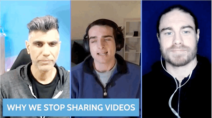 Stop Sharing Videos