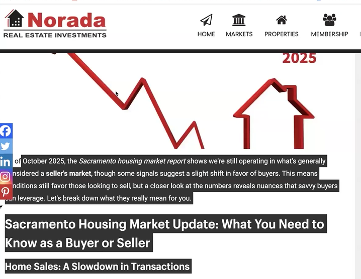 Turn a market report into a short script