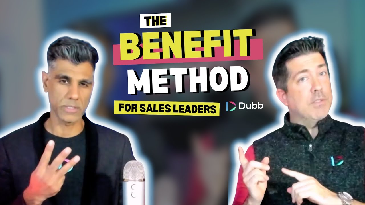 Benefit Method for Sales Leaders