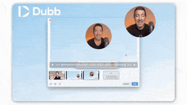 Dubb desktop app built-in clip editor and smart cut feature