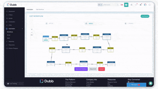Dubb automation workflow