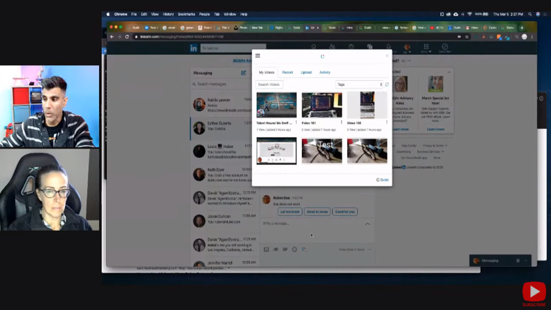 How to Create, Share and Track Videos on LinkedIn using Dubb