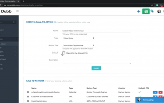 How To Get and Record Video Testimonials using Dubb