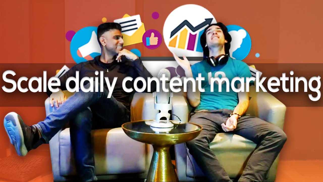 Secrets to scale your daily content marketing